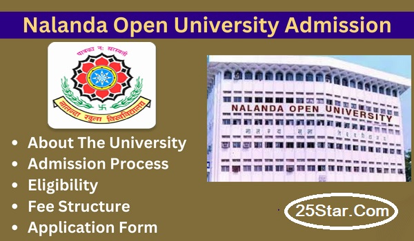 Nalanda Open University NOU Bihar Admission, Fee 2024